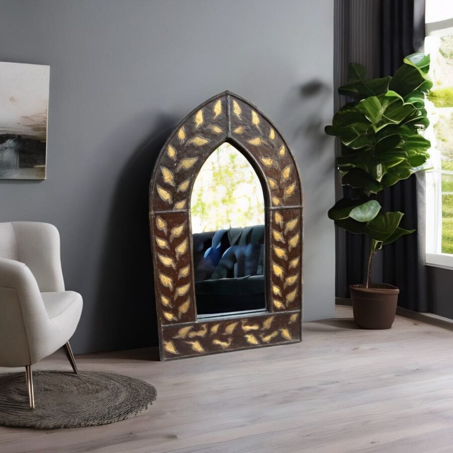 mirror frame with glass, glass mirror frame