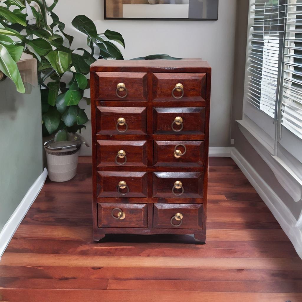 wooden drawer chest