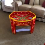 round center table, wooden round center table