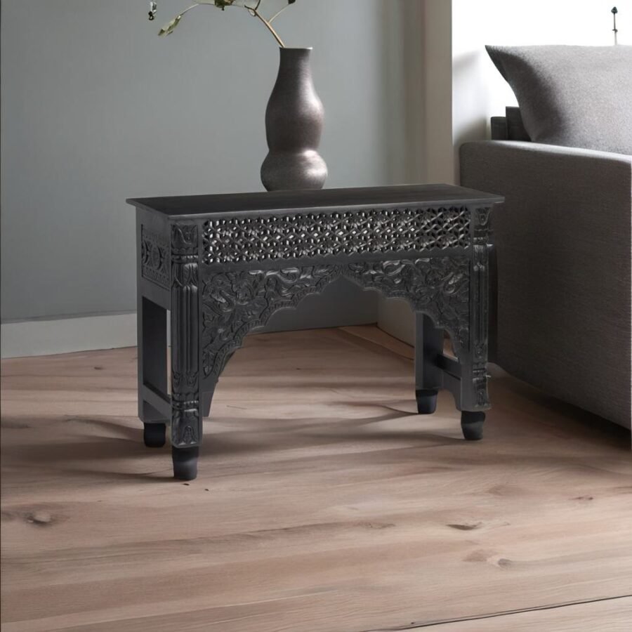 solid wood console table, wooden console table, console table